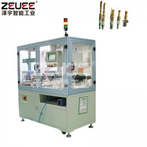 Hyperboloid contact military connector automatic assembly machine