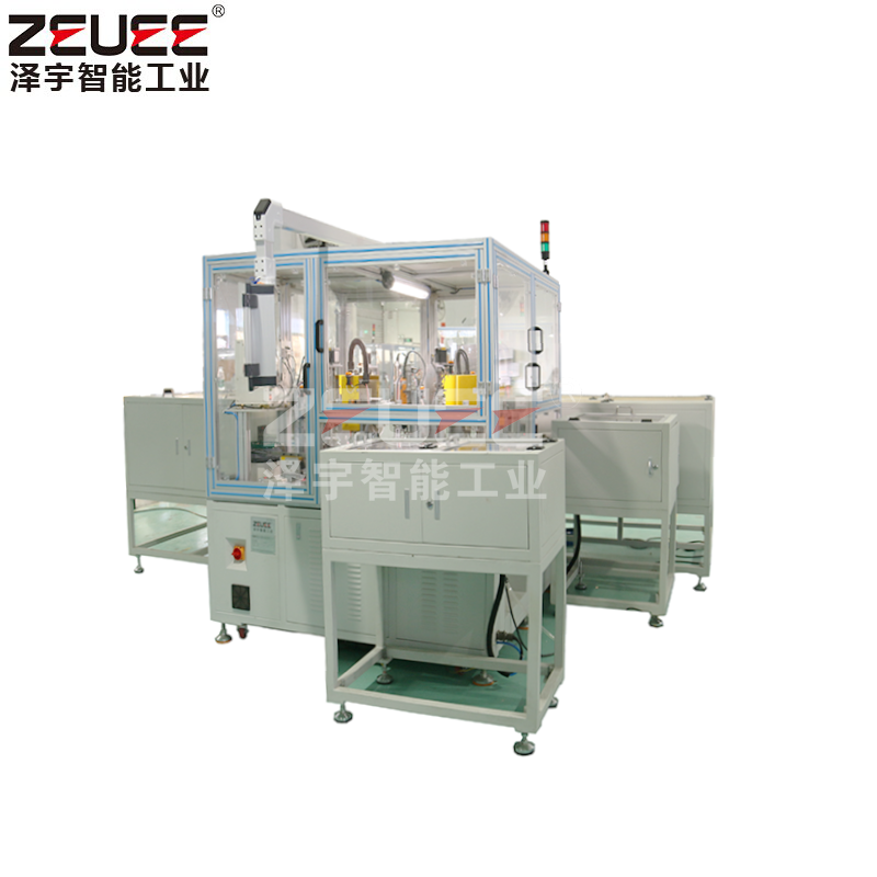 Two pin electric plug automatic assembly production line