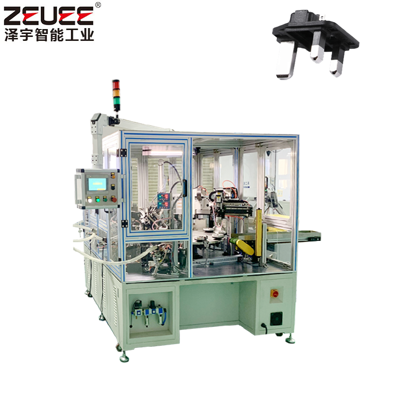 Three pin electric plug automatic production equipment