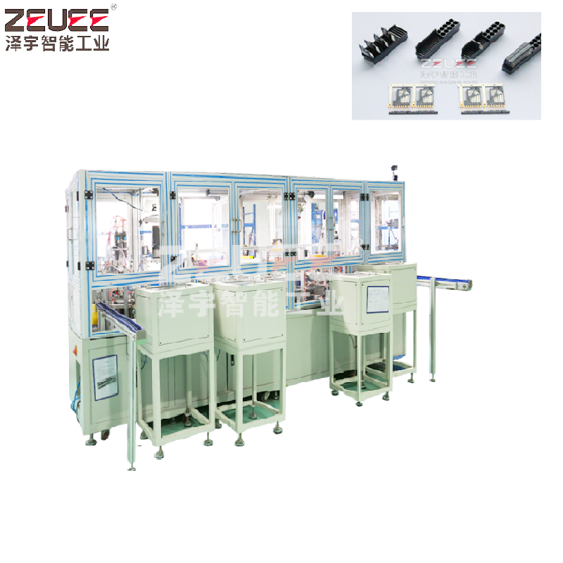 LRM electric connector automatic assembly equipment