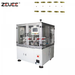 Silver point metal product automatic screw riveting machine