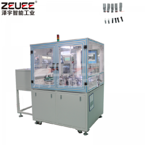 Plastic product parts component automatic inserting machine